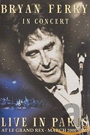 Bryan Ferry Live in Paris' Poster
