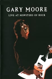 Gary Moore Live at Monsters of Rock' Poster