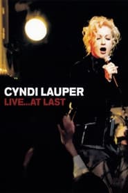 Cyndi Lauper  Live At Last' Poster