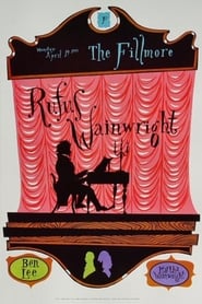 Rufus Wainwright Live at the FiIlmore' Poster