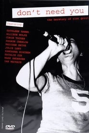 Dont Need You  The Herstory of Riot Grrrl' Poster