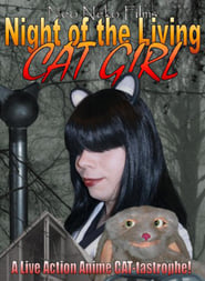 Night of the Living Cat Girl' Poster