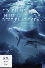Dolphins in the Deep Blue Ocean' Poster
