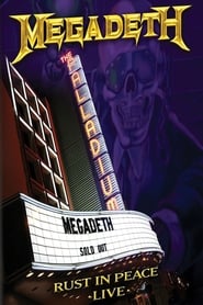 Megadeth Rust in Peace Live' Poster