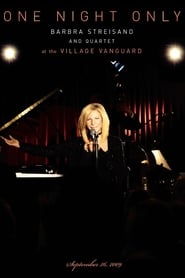 Barbra Streisand And Quartet at the Village Vanguard  One Night Only' Poster