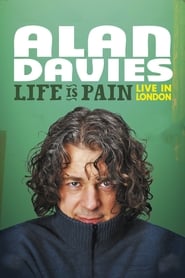 Alan Davies Life Is Pain' Poster