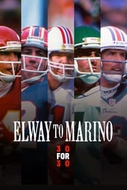 Elway To Marino' Poster
