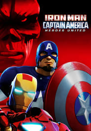 Iron Man  Captain America Heroes United' Poster