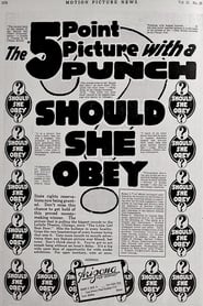 Should She Obey' Poster