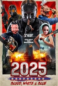 2025 Blood White  Blue' Poster