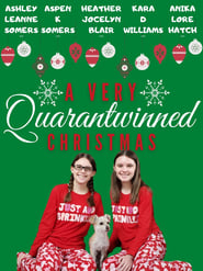 A Very Quarantwinned Christmas' Poster