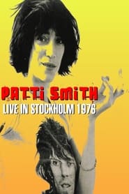Patti Smith Live in Stockholm 1976' Poster
