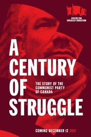 A Century of Struggle The Story of the Communist Party of Canada' Poster