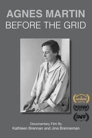 Agnes Martin Before the Grid' Poster