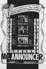 Mr Announcer' Poster