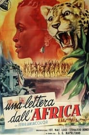 Una lettera dallAfrica' Poster