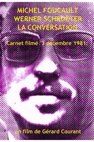 Michel Foucault Werner Schroeter La Conversation' Poster
