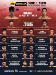 ONE Friday Fights 15 Nakrob vs Ploywitthaya' Poster