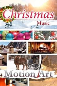 Christmas Music Motion Art' Poster