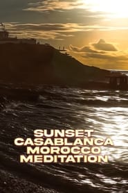 Sunset Casablanca Morocco Meditation' Poster