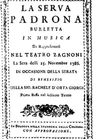 Pergolesi La Serva Padrona' Poster