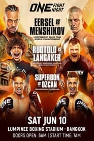 ONE Fight Night 11 Eersel vs Menshikov