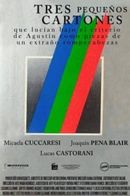 Tres pequeos cartones que lucan bajo el criterio de Agustn como piezas de un extrao rompecabezas' Poster
