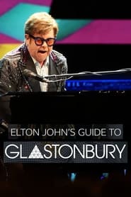 Elton Johns Guide to Glastonbury' Poster