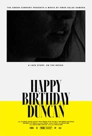 Happy Birthday Duncan' Poster