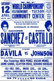 Salvador Sanchez vs Ruben Castillo' Poster