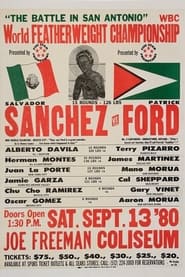 Salvador Sanchez vs Patrick Ford' Poster
