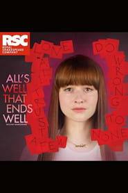 Royal Shakespeare Company Alls Well That Ends Well' Poster