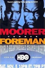 George Foreman vs Michael Moorer' Poster