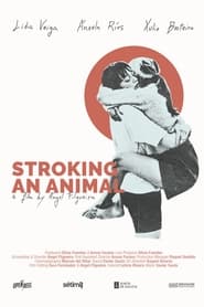 Stroking an Animal' Poster