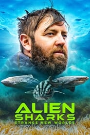 Alien Sharks Strange New Worlds' Poster