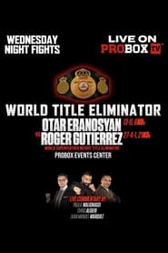 Otar Eranosyan vs Roger Gutierrez' Poster