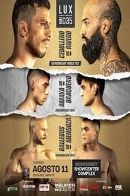 LUX Fight League 35' Poster