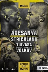 UFC 293 Adesanya vs Strickland' Poster