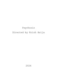 Psychosis' Poster