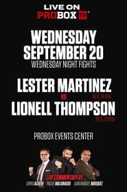 Lester Martinez vs Lionell Thompson' Poster