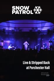 Snow Patrol Live  Stripped Back at Porchester Hall' Poster