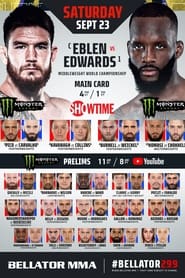 Bellator 299 Eblen vs Edwards' Poster