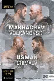 UFC 294 Makhachev vs Volkanovski 2' Poster