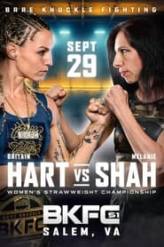 BKFC 51 Hart vs Shah' Poster