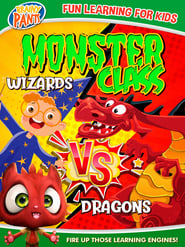 Monster Class Dragons Vs Wizards' Poster