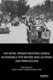 Automobile Fte Before King Alfonso and Princess Ena' Poster