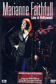 Marianne Faithfull  Live in Hollywood' Poster