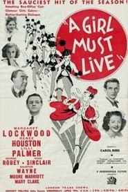 A Girl Must Live' Poster