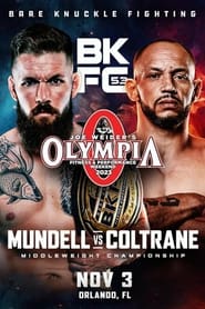 BKFC 53 Mundell vs Coltrane' Poster