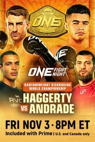 ONE Fight Night 16 Haggerty vs Andrade' Poster